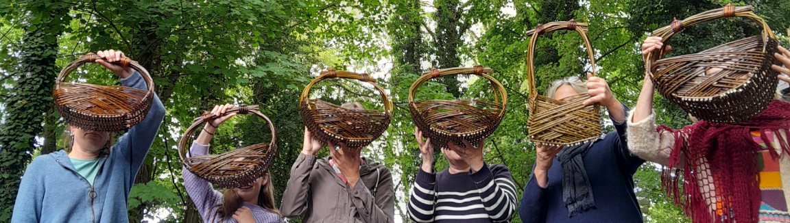 Initiation à la vannerie en Hainaut - Les Liens Naturels - Atelier de Vannerie - Audrey Alvarez - Ladeuze - Belgique
