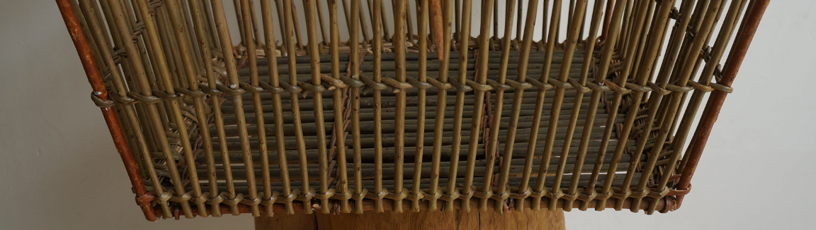 Panier blanchisseuse - Les Liens Naturels - Atelier de Vannerie - Audrey Alvarez - Ladeuze - Belgique