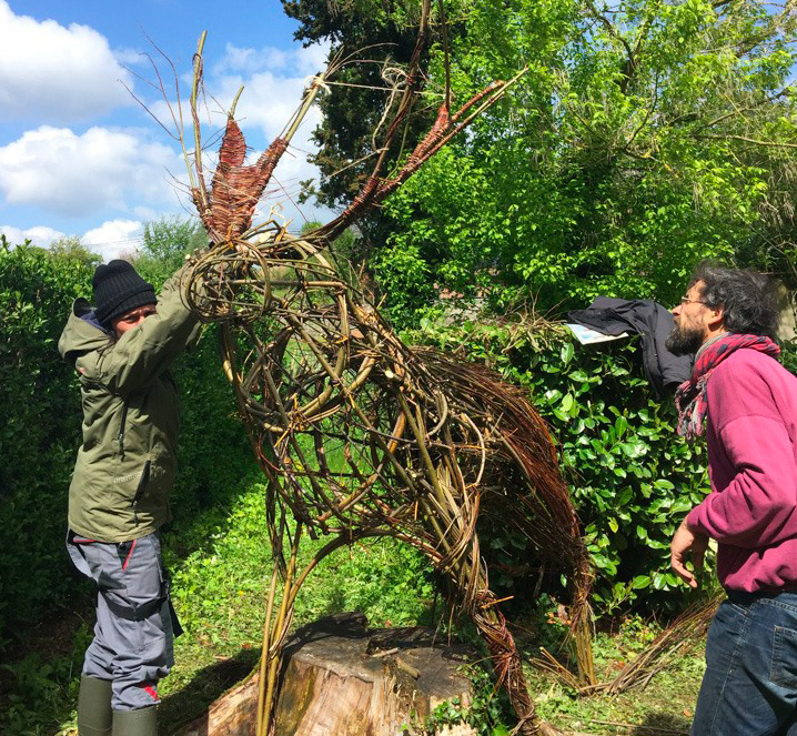 cervia medideval - Les Liens Naturels - Atelier de Vannerie - Audrey Alvarez - Ladeuze - Belgique