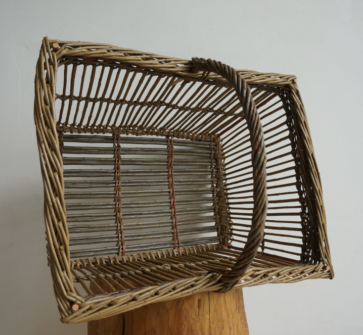 Panier banchisseuse - Les Liens Naturels - Atelier de Vannerie - Audrey Alvarez - Ladeuze - Belgique