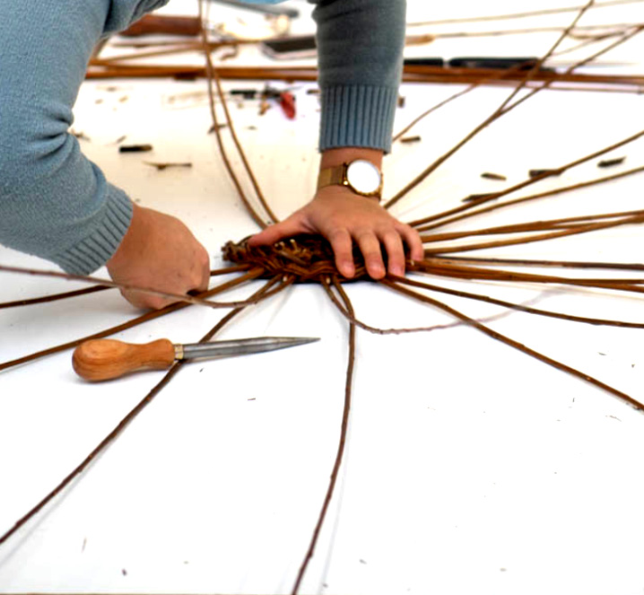 Les ateliers - Les Liens Naturels - Atelier de Vannerie - Audrey Alvarez - Ladeuze - Belgique